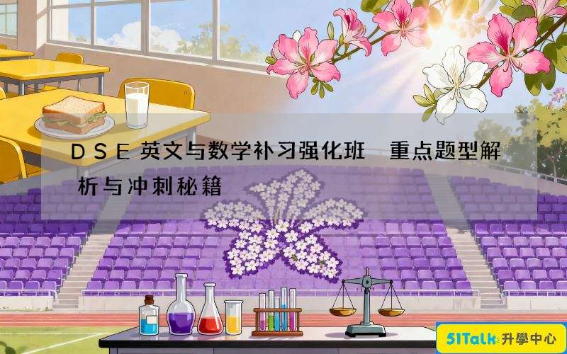 DSE英文与数学补习强化班 重点题型解析与冲刺秘籍